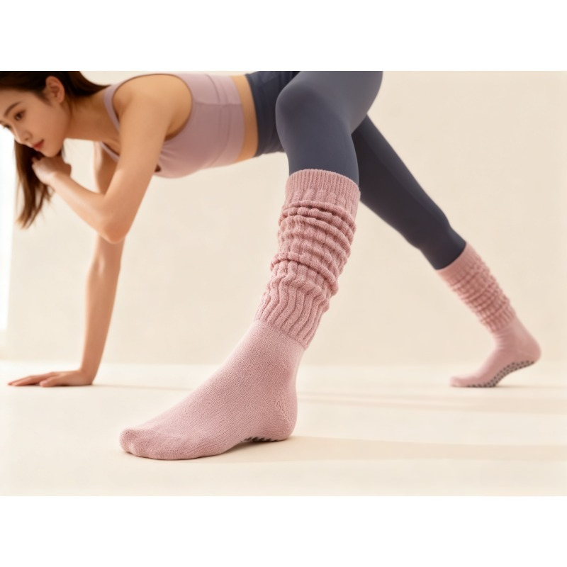 Fitness Yoga Pilates - Women Cotton Non Slip Pilate Socks
