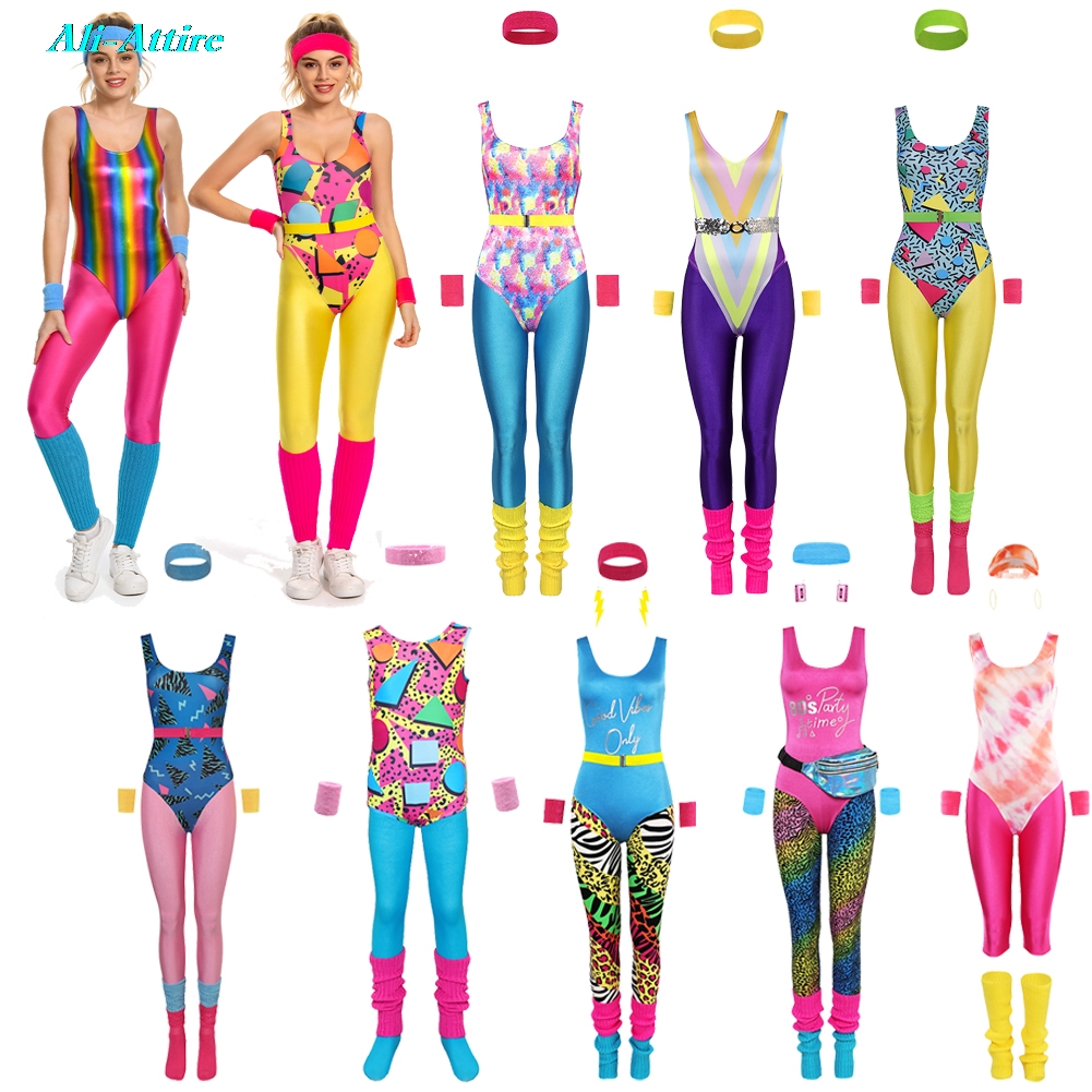 Fitness Yoga & Kickfit - Yoga Sportswear Fitness Hippie Fantasia 80s