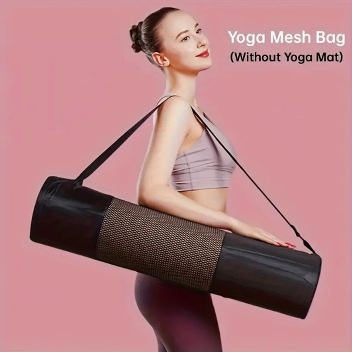 Fitness Yoga & Kickfit - 1 Breathable Yoga Mat Storage Mesh