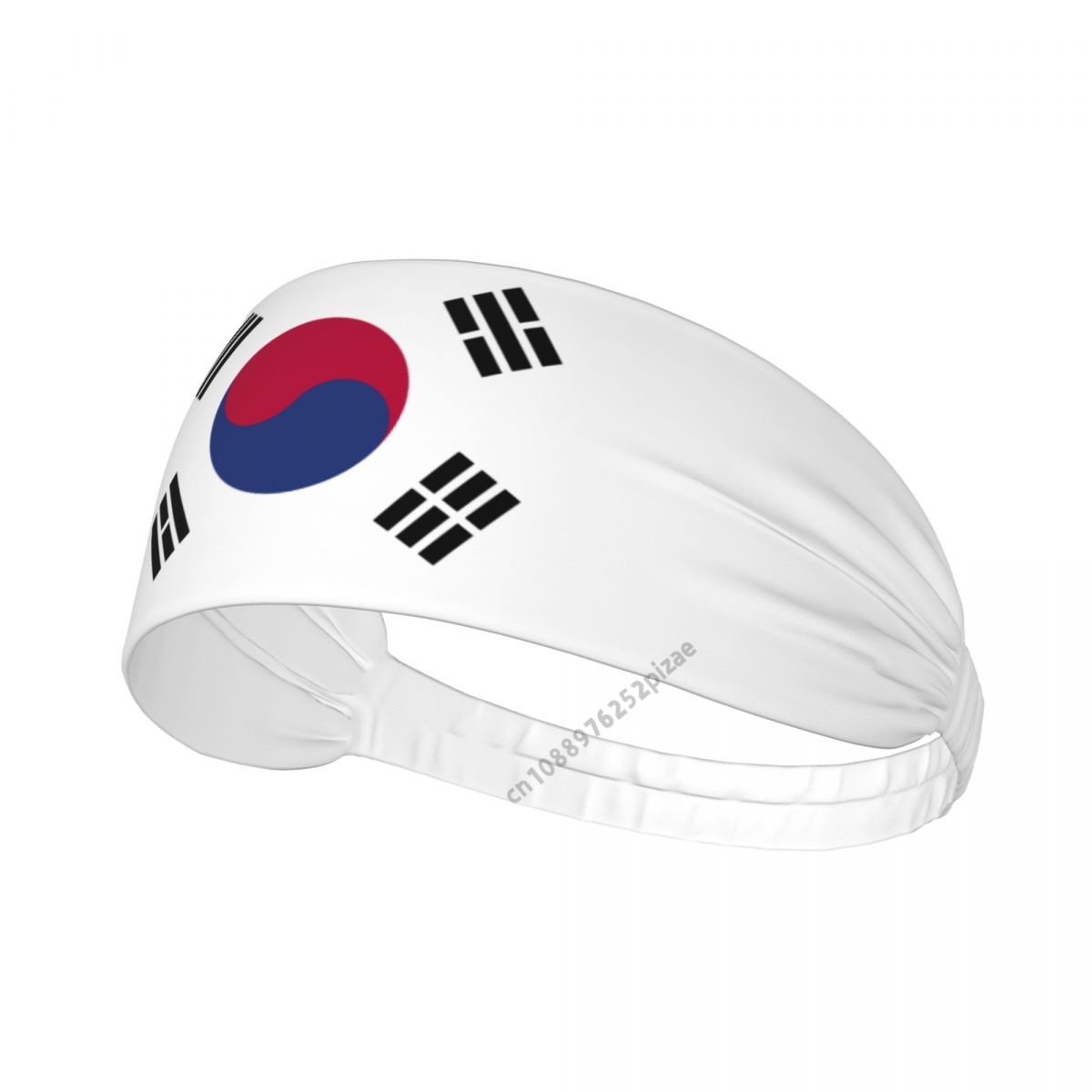 Yoga Fitness For Men - South Korea Flag Men Women Bands