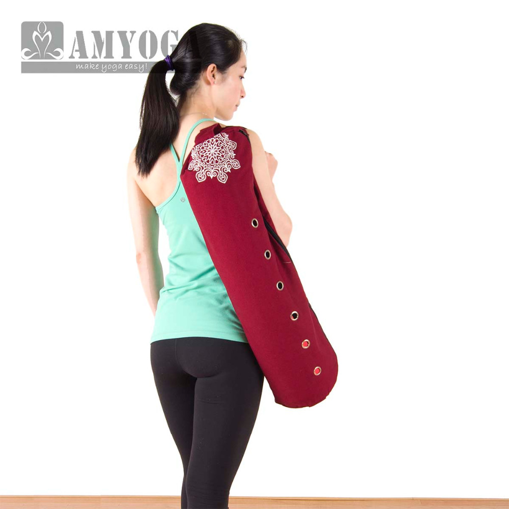 Fitness Yoga & Kickfit - Canvas Yoga Mat Bag Single Shoulder