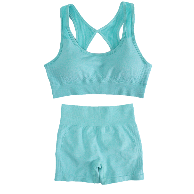 Fitness Yoga & Kickfit - Women's Sports Fitness Yoga Suit Set