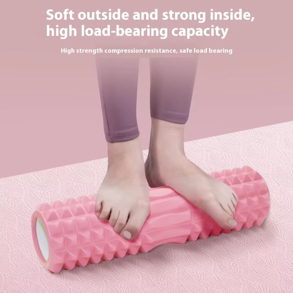 EVA Foam Fitness Back Roll Tri - Yoga Fitness Exercises recension och pris