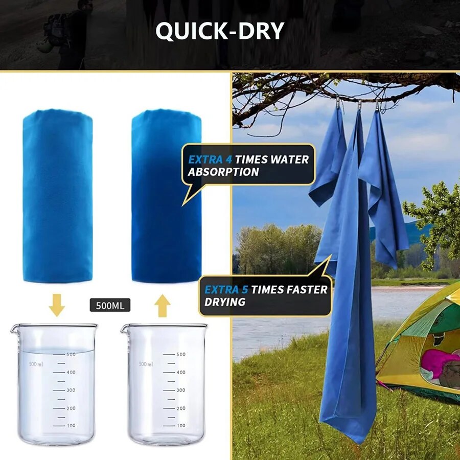 Quick-Dry Sports Towel 40X80/7 - Yoga Fitness Machine recension och pris