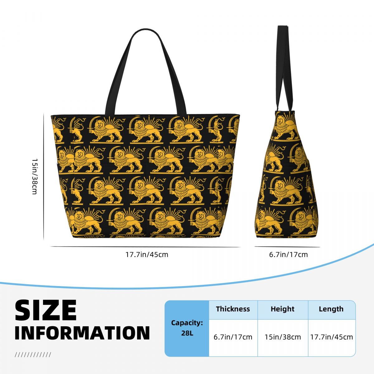 Flag Of Iran Iranian Beach Tot - Yoga Fitness Tote recension och pris