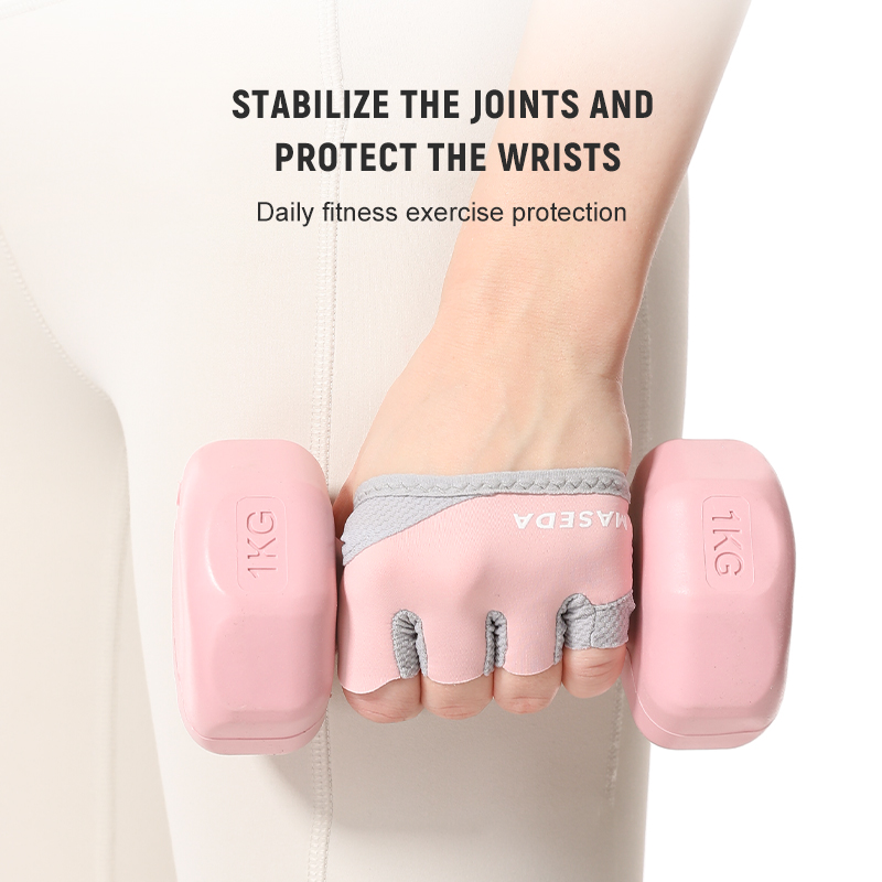Pair of Fitness Fingerless Glo - Fitness Yoga & Kickfit recension och pris