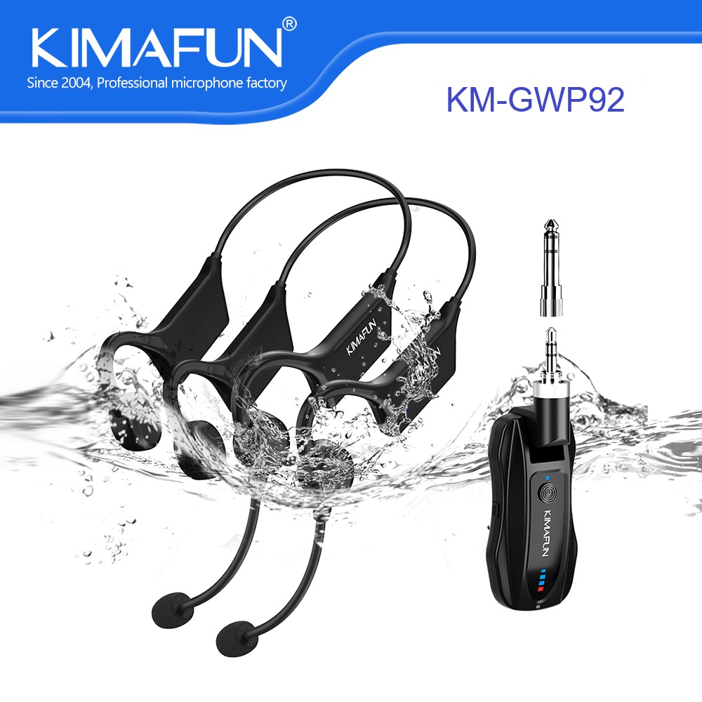 KIMAFUN Dual Wireless Headset  - Yoga And Fitness Instructor recension och pris