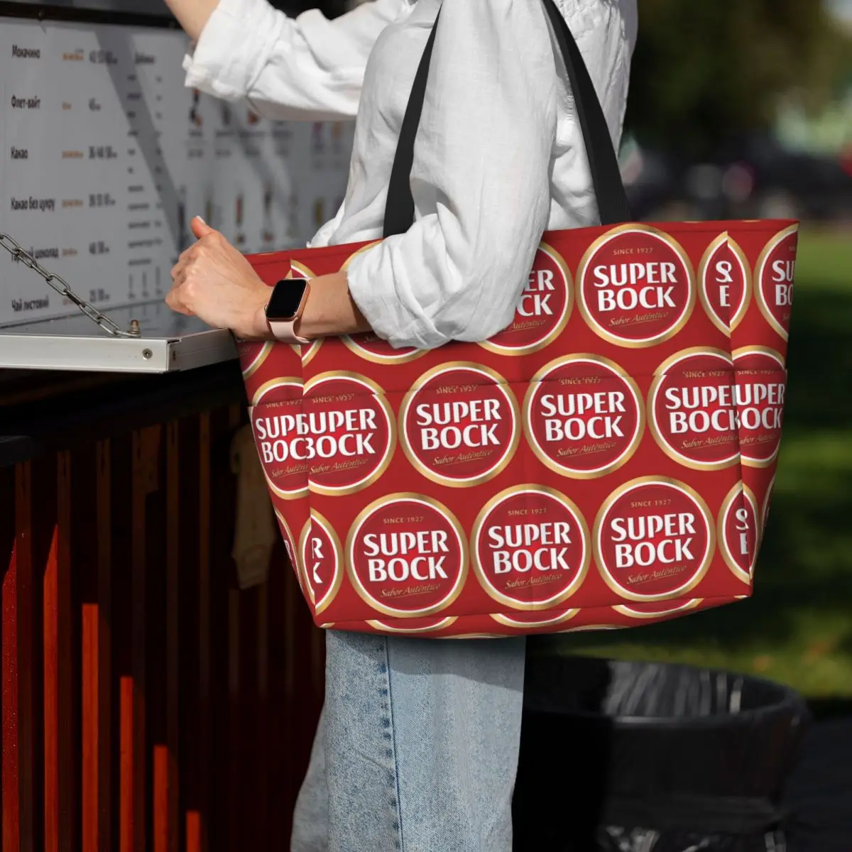 Super Bock Beach Tote Bag Spor - Yoga Fitness Tote recension och pris