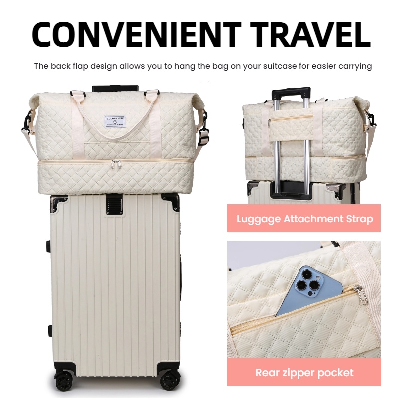 Large Capacity Travel Duffels  - Yoga Fitness Tote recension och pris