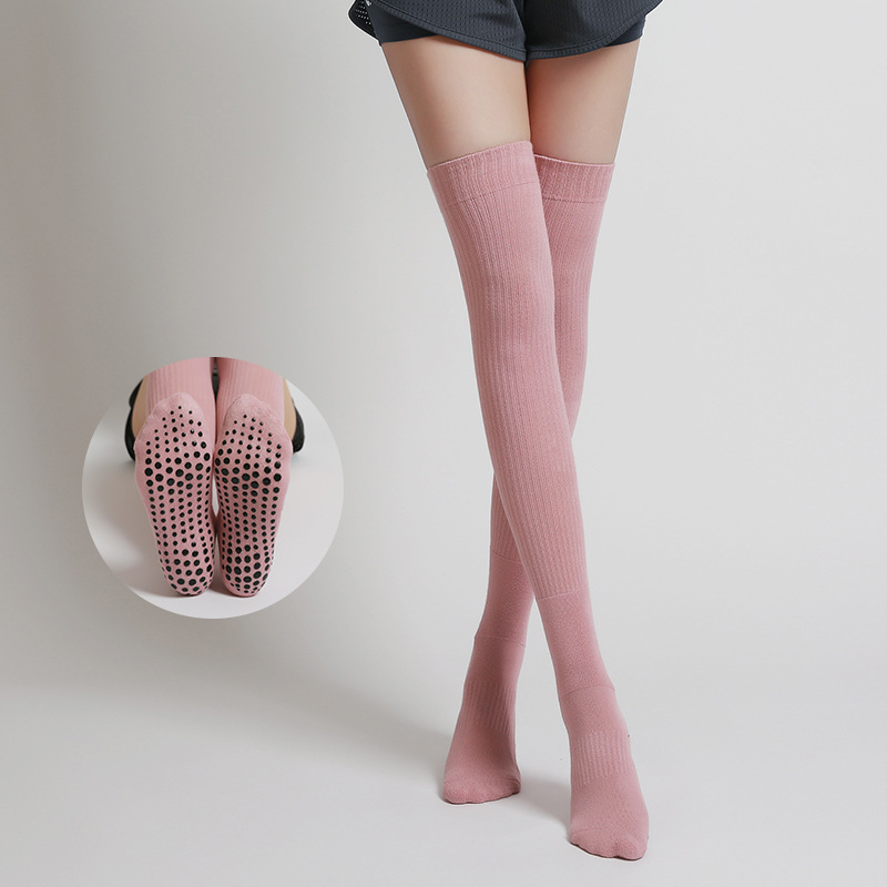 Women Non-slip Yoga Socks Long - Fitness Yoga & Kickfit recension och pris