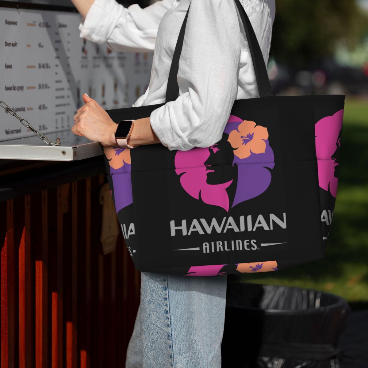 Hawaiian Airlines Herc Travel  - Yoga Fitness Tote recension och pris