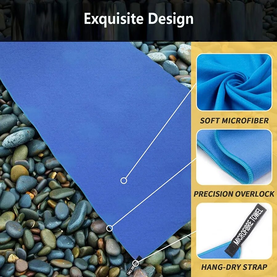 Quick-Dry Sports Towel 40X80/7 - Yoga Fitness Machine recension och pris