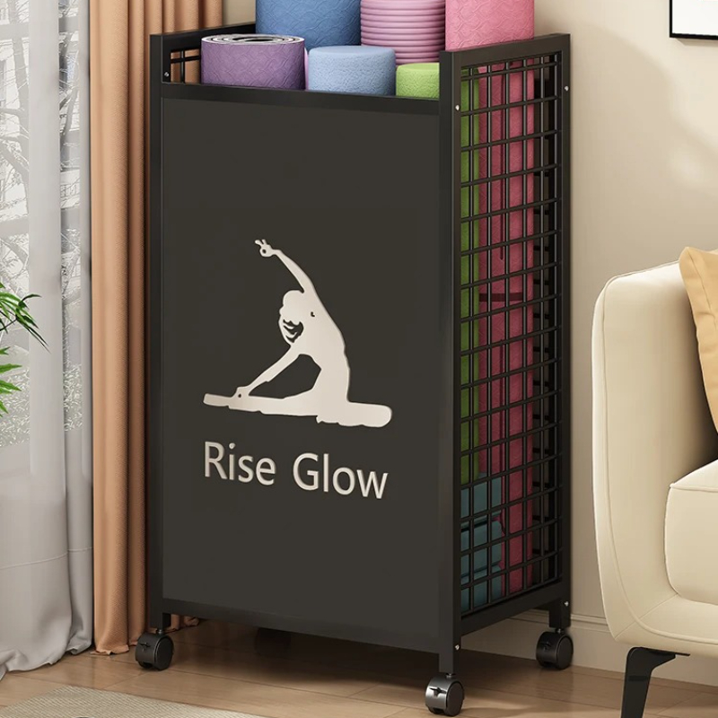 Mobile Fitness Cart with Wheel - Yoga Fitness Studio recension och pris