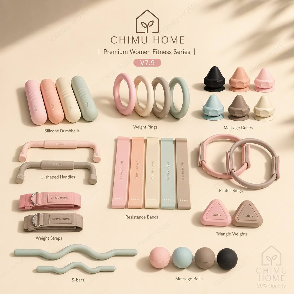 【CHIMU HOME】 Yoga Weight Ring  - Yoga Fitness Exercises recension och pris