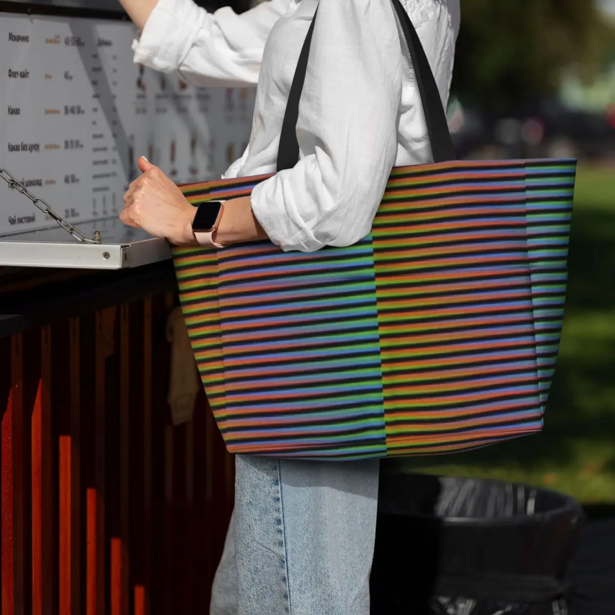 Carlos Cruz Diez Venezuela Bea - Yoga Fitness Tote recension och pris
