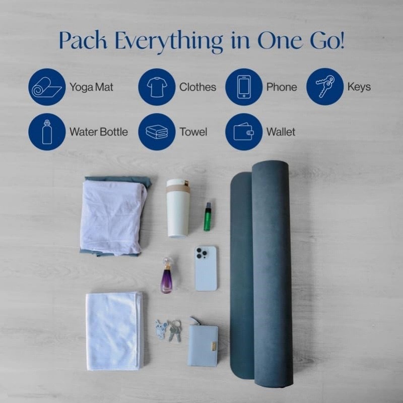 Yoga bag, yoga mat storage bac - Fitness Yoga & Kickfit recension och pris