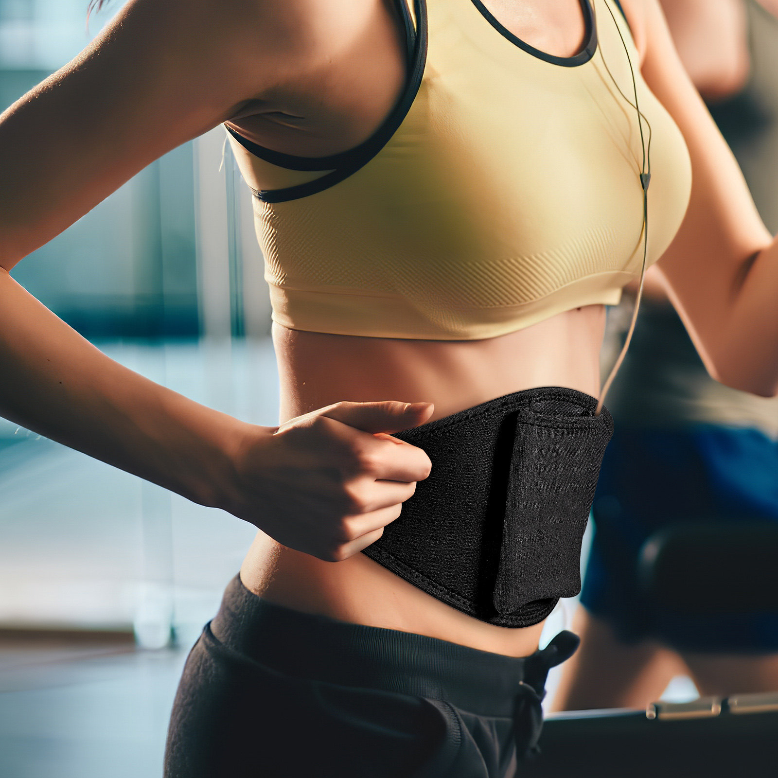 Mic Belt Black Premium Microph - Yoga And Fitness Instructor recension och pris