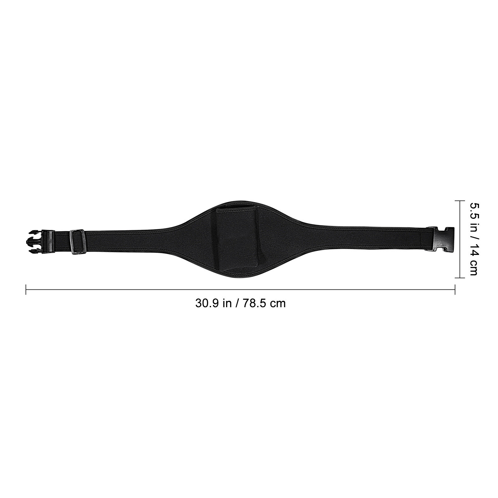 Mic Belt Black Premium Microph - Yoga And Fitness Instructor recension och pris