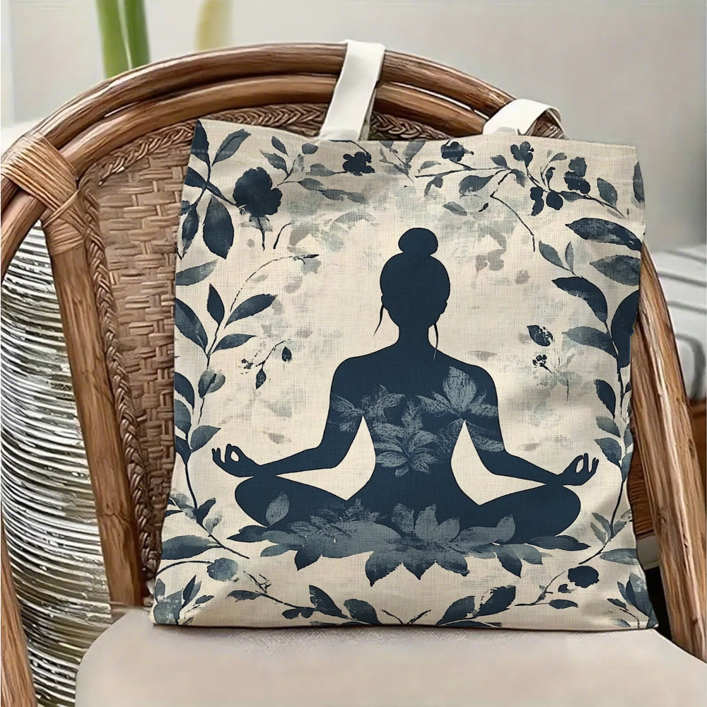 1 Piece Yoga Meditation-Themed - Yoga Fitness Tote recension och pris
