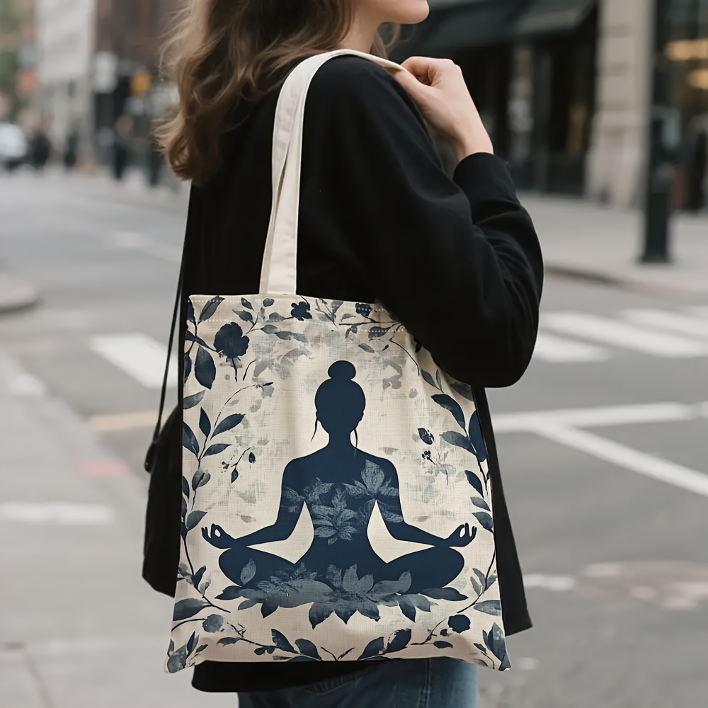 1 Piece Yoga Meditation-Themed - Yoga Fitness Tote recension och pris