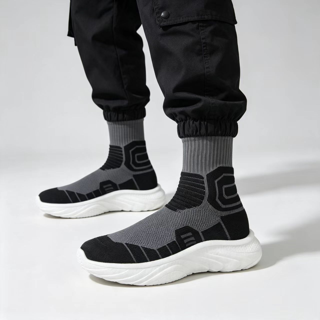 Men High‑Top Sock Training Sho - Yoga Fitness For Men recension och pris