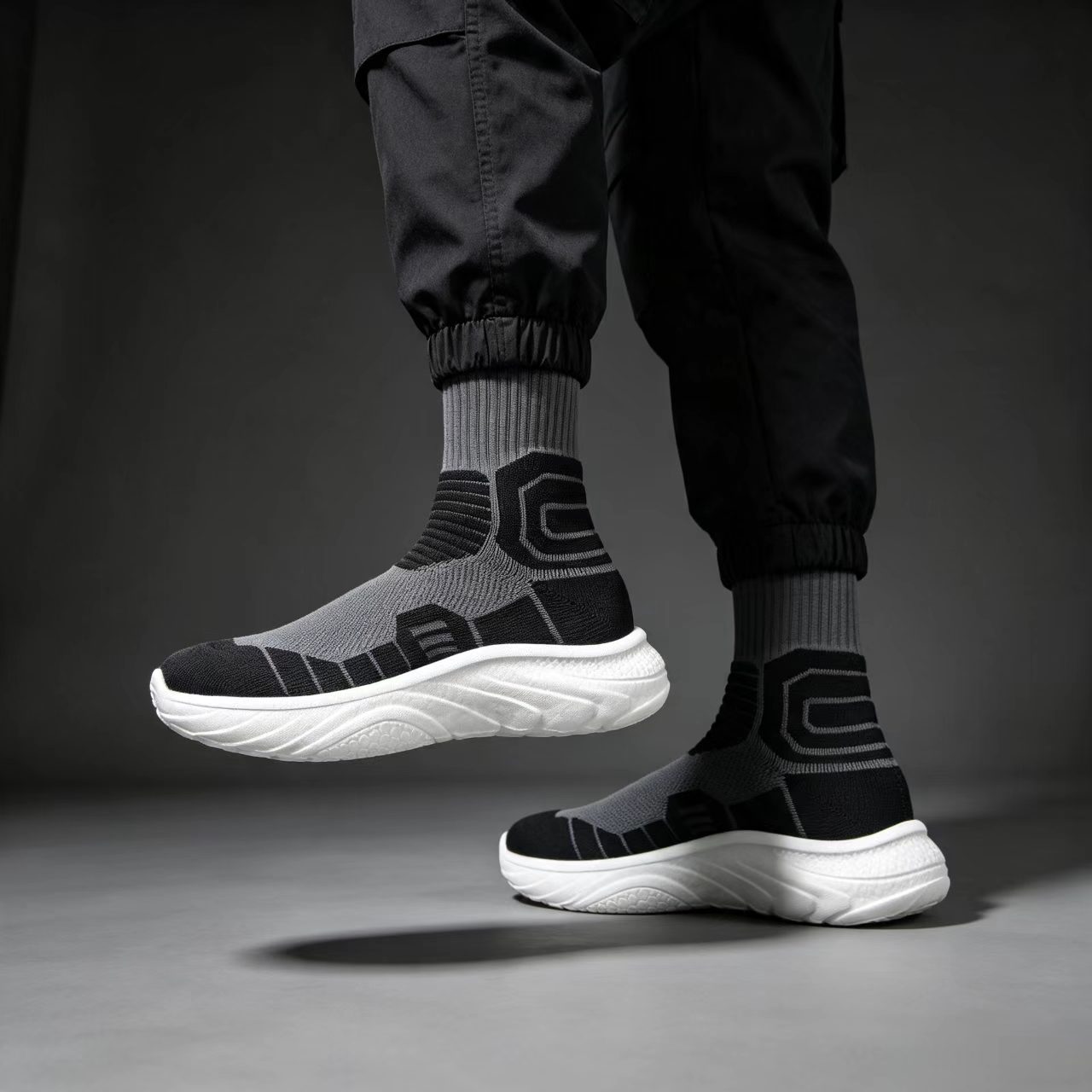 Men High‑Top Sock Training Sho - Yoga Fitness For Men recension och pris