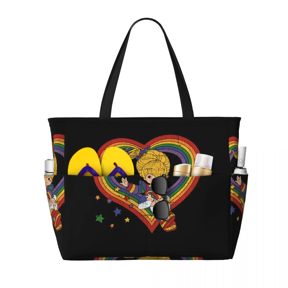Rainbow Brite With Rainbow Hea - Yoga Fitness Tote recension och pris