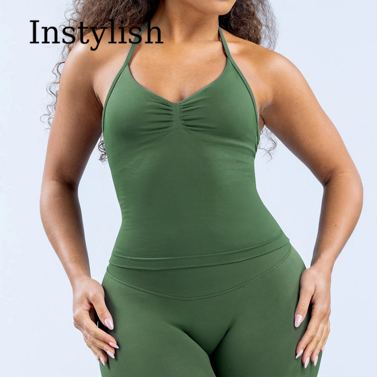Women Seamless Yoga 2 Piece Se - Fitness Yoga & Kickfit recension och pris