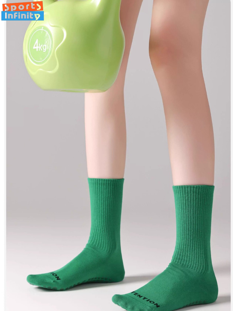 Solid Color Yoga Socks Anti Sl - Fitness Yoga Pilates recension och pris