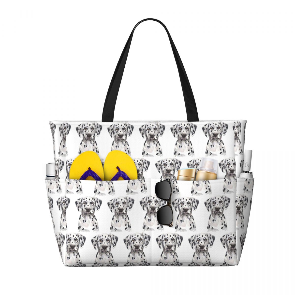 Dalmatian Beach Tote Bag Sport - Yoga Fitness Tote recension och pris