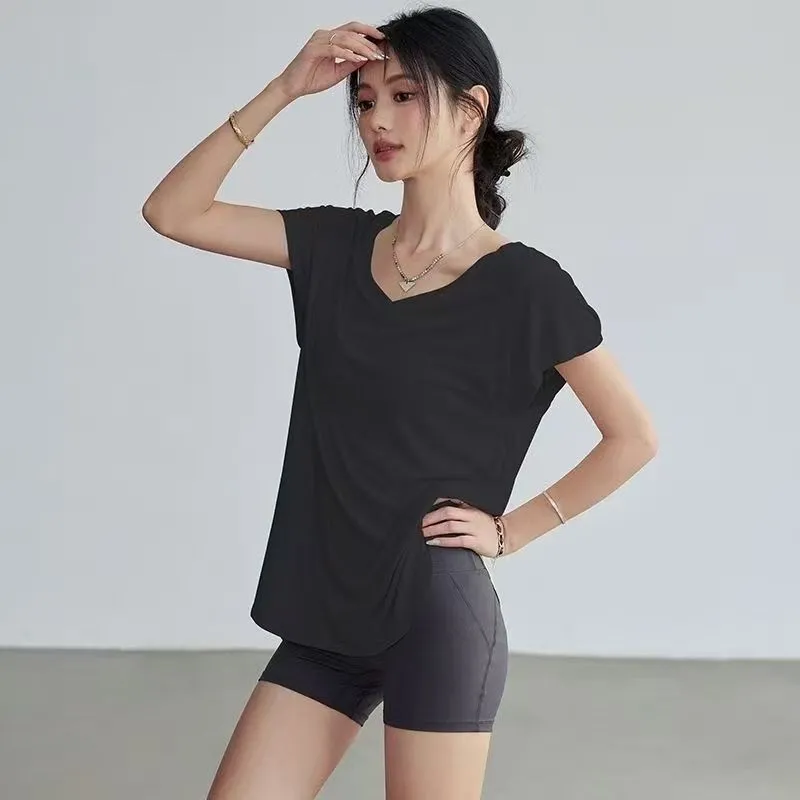 Women's Slimming Round Neck Yo - Yoga Fitness Exercises recension och pris