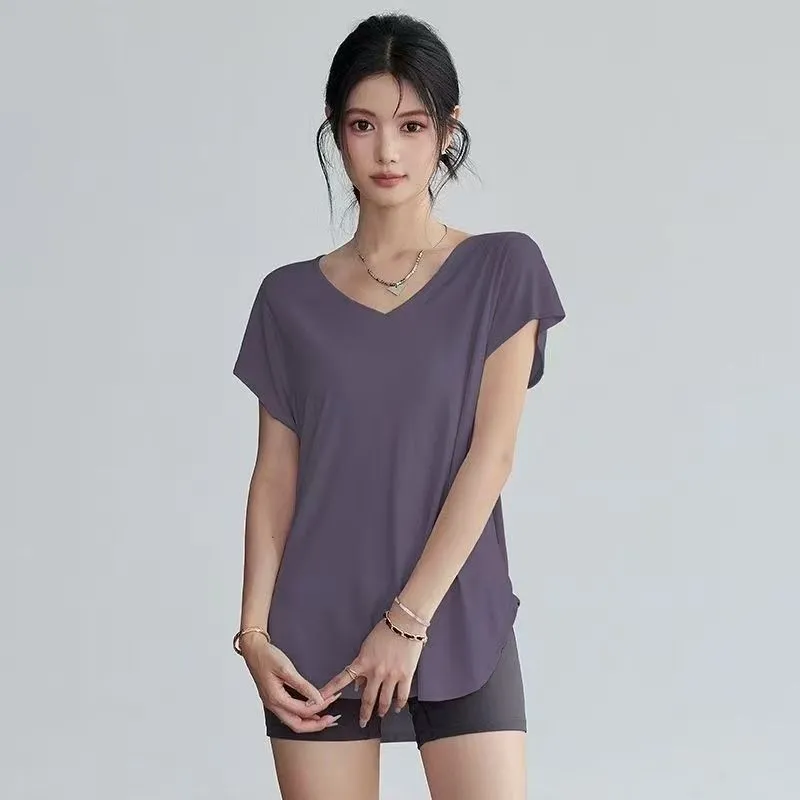 Women's Slimming Round Neck Yo - Yoga Fitness Exercises recension och pris